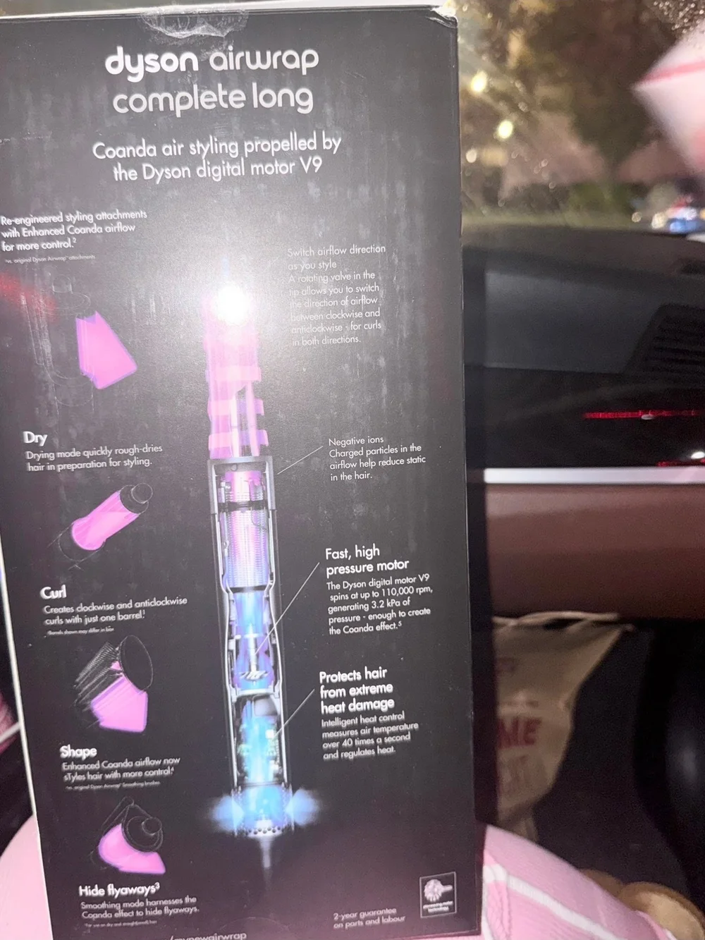 Dyson Airwrap Complete Long –  Pink/Iron (Brand New)